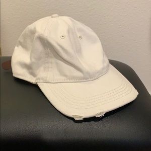 Cream fashion ball cap